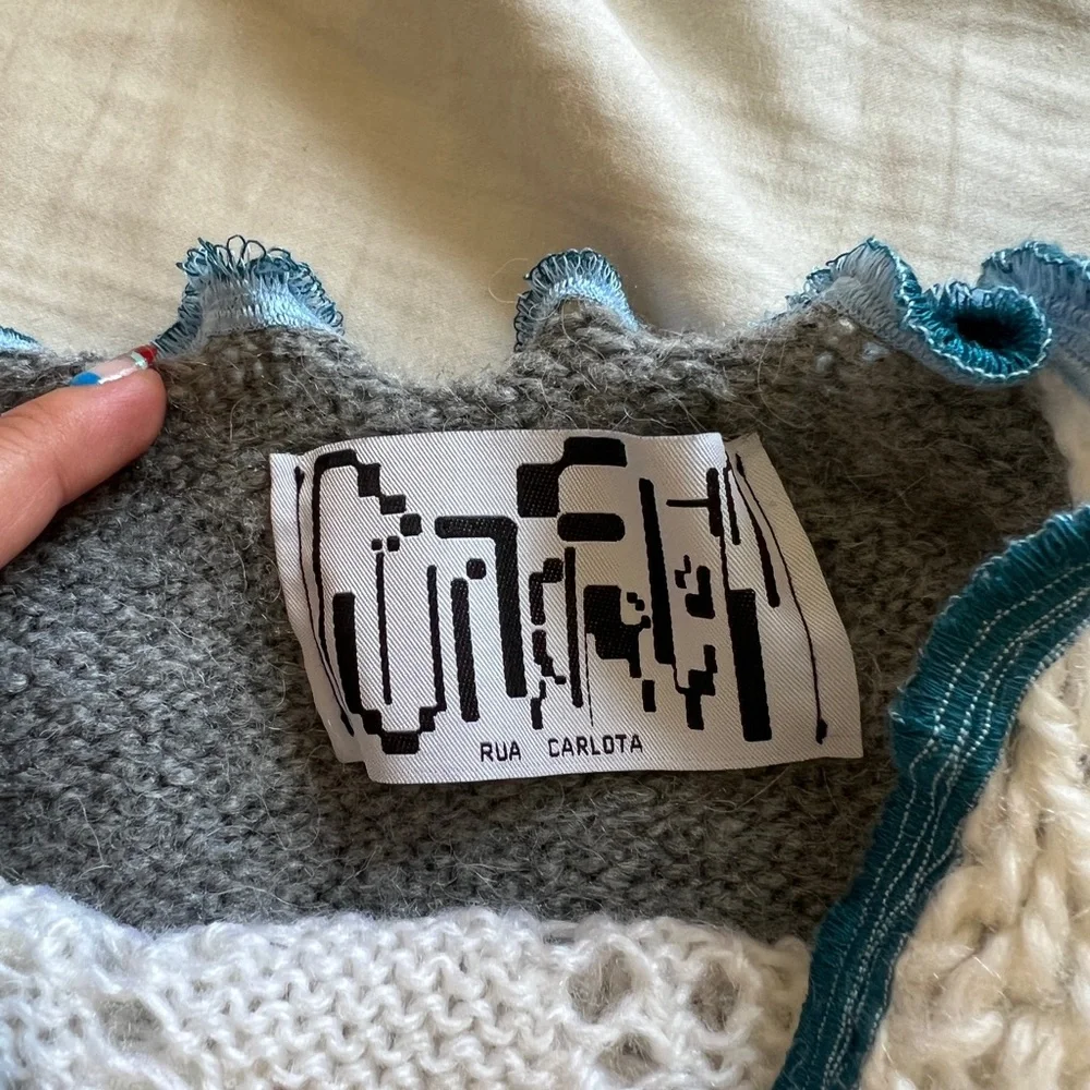 rua carlota patchwork sweater - Picture 4 of 4